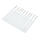 10pcs Mini Shower Head Cleaning Brush Scratch Proof Slip Proof Small Hole Nylon Cleaner Brush for Nozzle Blockages