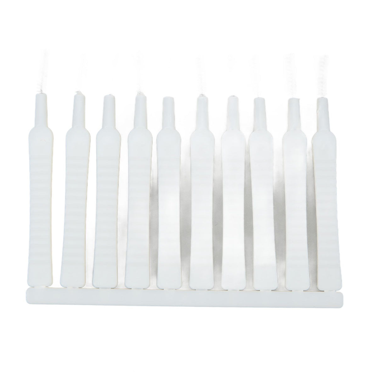 10pcs Mini Shower Head Cleaning Brush Scratch Proof Slip Proof Small Hole Nylon Cleaner Brush for Nozzle Blockages