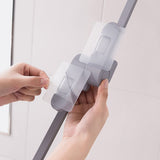 Rotatable Wall Hook Punching Free Installation Waterproof Large Storage Capacity Folding Towel HookGray