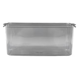 Plastic Storage Box Stackable Refrigerator Kitchen Clear Plastic Fruit Vegetable Preservation Storage BoxHigh - Close-Up Angle
