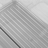 Plastic Storage Box Stackable Refrigerator Kitchen Clear Plastic Fruit Vegetable Preservation Storage BoxHigh - Extra Image