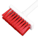 Keyboard Brush Separate Double Head Design 5 in 1 Multifunction 3 Row Design Plastic Cleaning Brush Pen for HeadphonesWhite Red - Extra Image