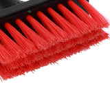 Keyboard Brush Separate Double Head Design 5 in 1 Multifunction 3 Row Design Plastic Cleaning Brush Pen for HeadphonesBlack Red - Extra Image