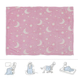 1.52x1M Luminous Blanket Double Sided Polyester Glowing Blanket Bedroom Air Conditioning Blanket for KidsPink - Extra Image