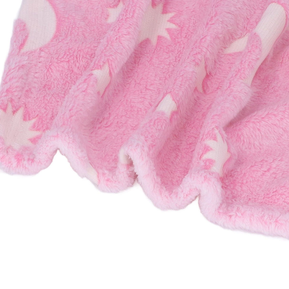1.52x1M Luminous Blanket Double Sided Polyester Glowing Blanket Bedroom Air Conditioning Blanket for KidsPink