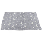 1.52x1M Luminous Blanket Double Sided Polyester Glowing Blanket Bedroom Air Conditioning Blanket for KidsGray