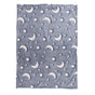 1.52x1M Luminous Blanket Double Sided Polyester Glowing Blanket Bedroom Air Conditioning Blanket for KidsDusty Blue