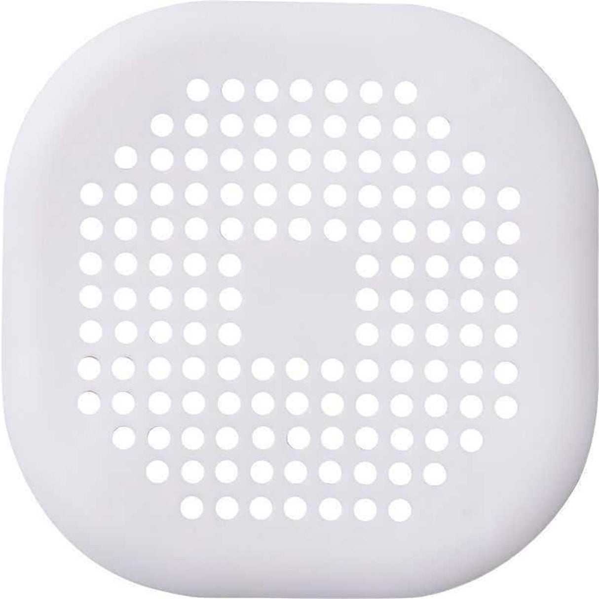 Sewer Floor Drain Net With Suction Cup Shower Drain Hair Cover Kitchen Bathroom Floor Drain PadWhite