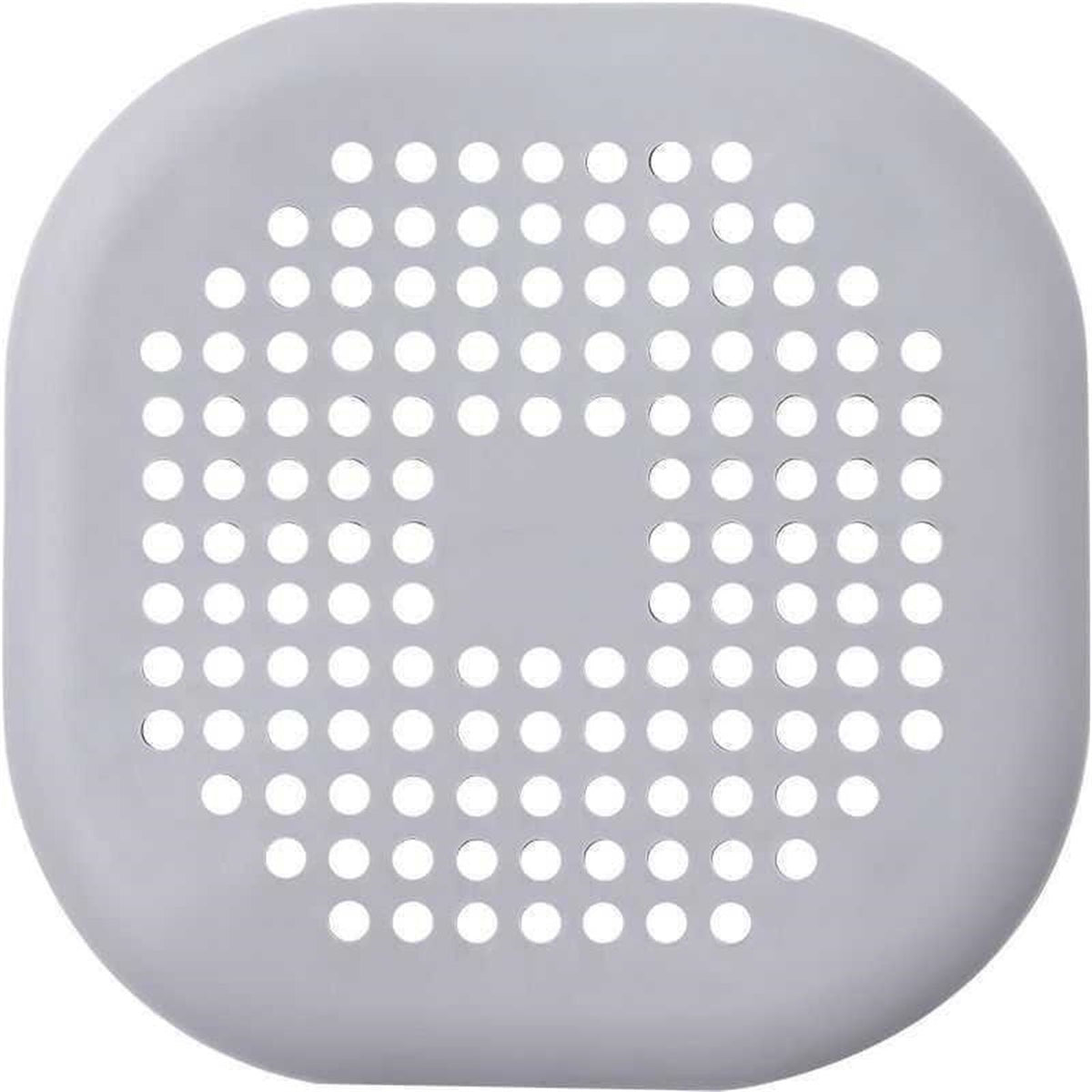 Sewer Floor Drain Net With Suction Cup Shower Drain Hair Cover Kitchen Bathroom Floor Drain PadGray