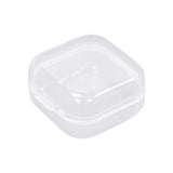Small Clear Box Transparent Sturdy Durable PP Glossy Surface Wide Application Bead Box for Jewelry Pills Earplug