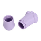 Cute Cat Claw Eye Ice Roller Silicone Skin Facial Ice Massager Face Icing Tool for Beauty Salon - Top-Down View