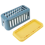 Cable Organizer Box Large Capacity Durable Plastic Flame Retardant High Safety Cord Management Box for PC TV Appliances - Front View