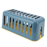 Cable Organizer Box Large Capacity Durable Plastic Flame Retardant High Safety Cord Management Box for PC TV Appliances - Top-Down View
