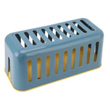 Cable Organizer Box Large Capacity Durable Plastic Flame Retardant High Safety Cord Management Box for PC TV Appliances - 45-Degree Angle