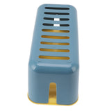 Cable Organizer Box Large Capacity Durable Plastic Flame Retardant High Safety Cord Management Box for PC TV Appliances