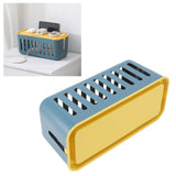 Cable Organizer Box Large Capacity Durable Plastic Flame Retardant High Safety Cord Management Box for PC TV Appliances - Extra Image