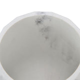 Makeup Brush Holder Durable Glossy Resin Large Capacity Modern Design Marble Vein Makeup Brush Organizer - Extra Image
