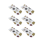 6PCS High Elasticity Chair Cover Removable Washable Dustproof Home Hotel Dining Chair CoversType 1