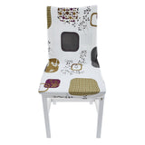 6PCS High Elasticity Chair Cover Removable Washable Dustproof Home Hotel Dining Chair CoversType 1