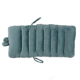 Integrated Recliner Backrest Cushion Plush PP Cotton Back Support Office Chair Sofa CushionBlue 45x100cm