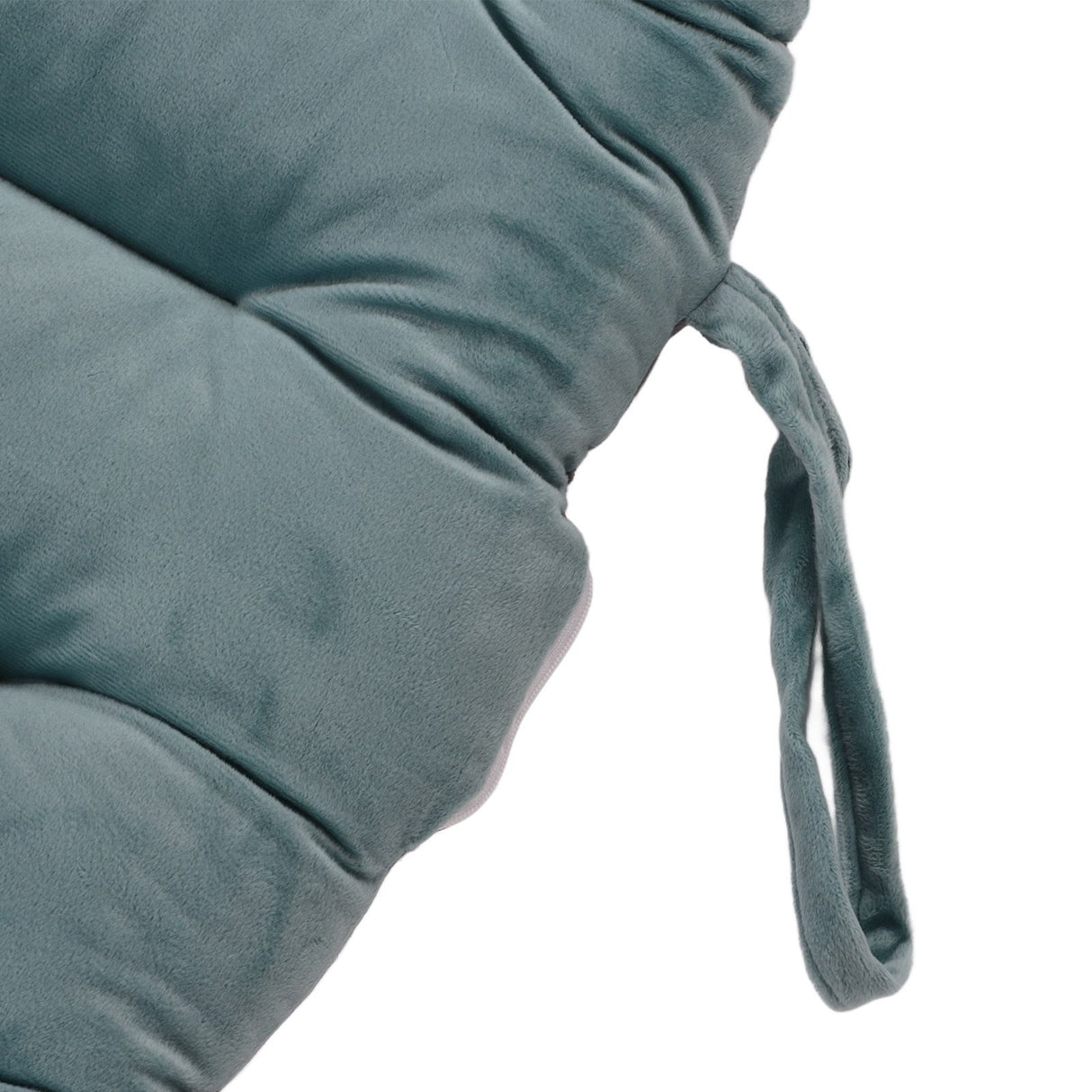 Integrated Recliner Backrest Cushion Plush PP Cotton Back Support Office Chair Sofa CushionBlue 45x100cm