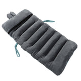Integrated Recliner Backrest Cushion Plush PP Cotton Back Support Office Chair Sofa CushionBlue 45x100cm - Extra Image