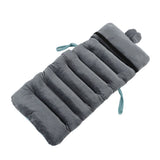 Integrated Recliner Backrest Cushion Plush PP Cotton Back Support Office Chair Sofa CushionBlue 45x100cm - Extra Image