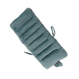 Integrated Recliner Backrest Cushion Plush PP Cotton Back Support Office Chair Sofa CushionBlue 45x100cm