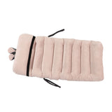 Integrated Recliner Backrest Cushion Plush PP Cotton Back Support Office Chair Sofa CushionLight Pink 45x100cm