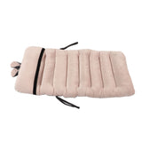 Integrated Recliner Backrest Cushion Plush PP Cotton Back Support Office Chair Sofa CushionLight Pink 45x100cm