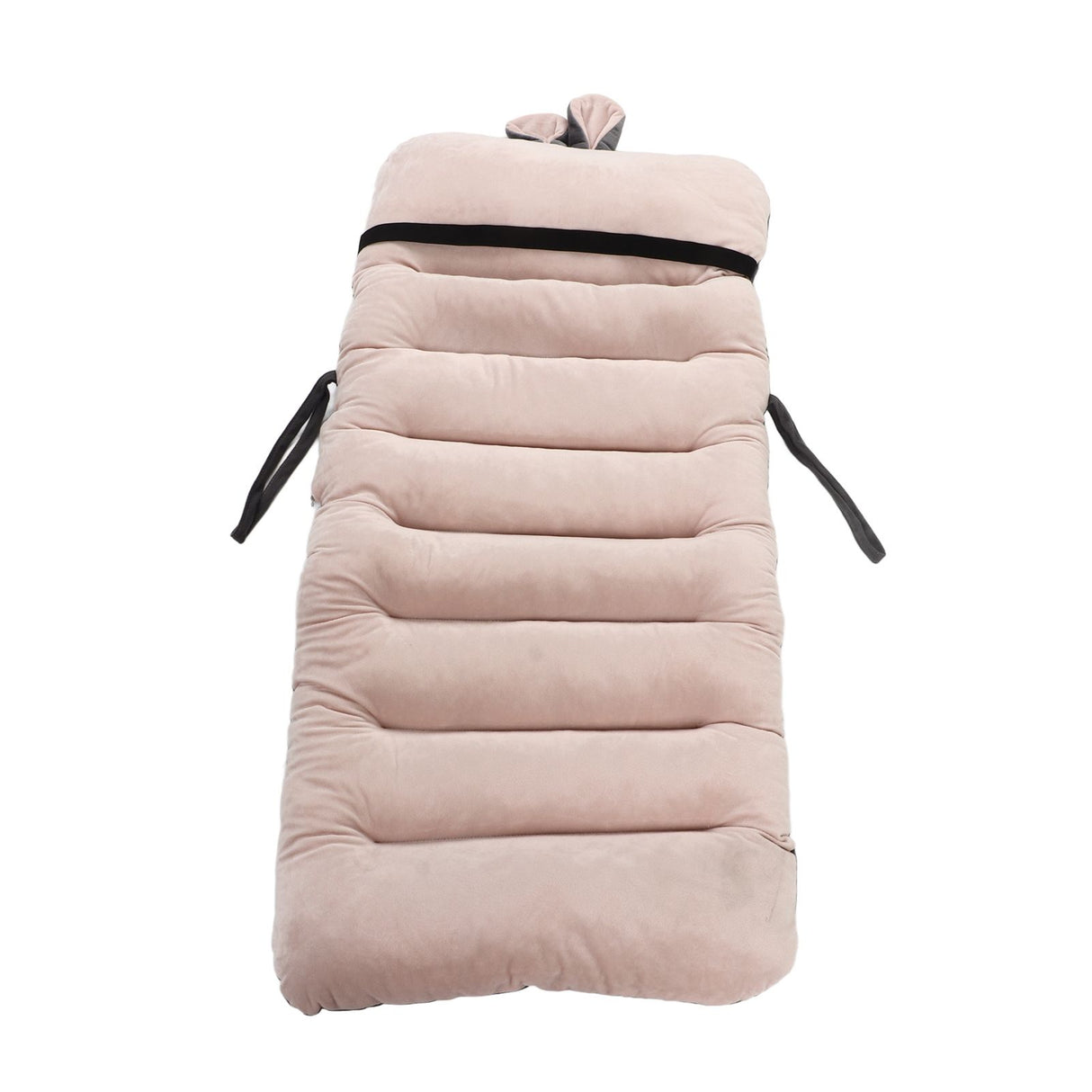 Integrated Recliner Backrest Cushion Plush PP Cotton Back Support Office Chair Sofa CushionLight Pink 45x100cm