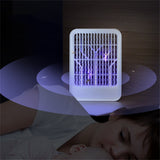 Electric Bug Trap Lamp Mosquito Killer Pest Repeller 360‑400nm LED USB Charging for Outdoor Indoor Bedroom
