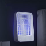 Electric Bug Trap Lamp Mosquito Killer Pest Repeller 360‑400nm LED USB Charging for Outdoor Indoor Bedroom - Top-Down View