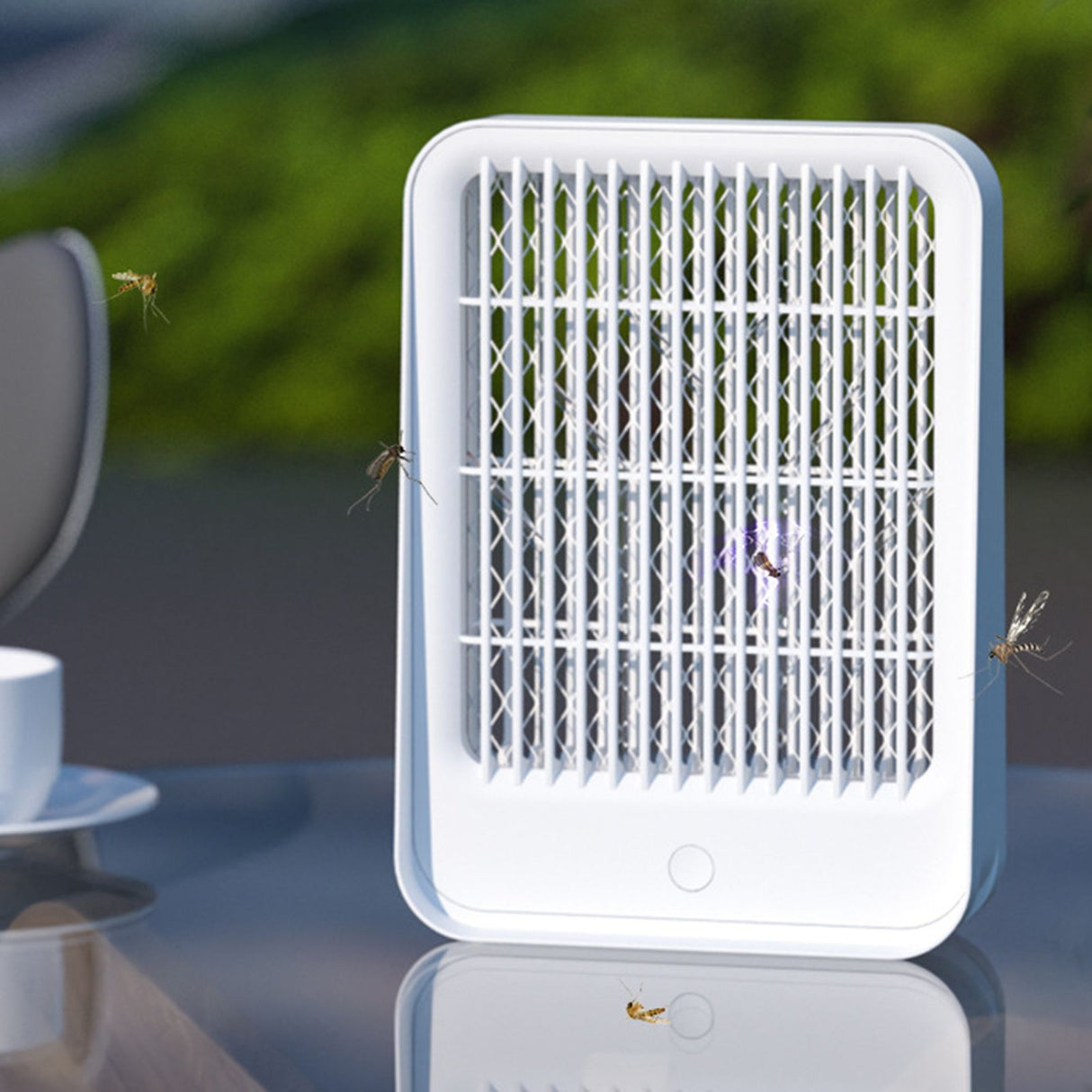 Electric Bug Trap Lamp Mosquito Killer Pest Repeller 360‑400nm LED USB Charging for Outdoor Indoor Bedroom
