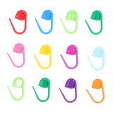100pcs Stitch Markers Box Packaging Colorful Plastic Material Crochet Locking Markers for Marking Counting