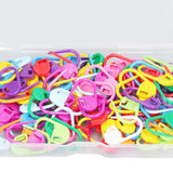 100pcs Stitch Markers Box Packaging Colorful Plastic Material Crochet Locking Markers for Marking Counting - Extra Image