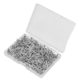 500pcs Stainless Steel T Pins 27mm/1.06in Wig T Pins T Shaped Needles with Plastic Box for Sewing Modelling