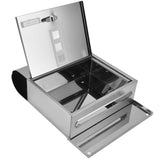 Mail Box European Style Narrow Slot Stainless Steel Hanging Locking Mailbox for Outside Garden