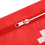 5Pcs/Set Potable Medicine Bag Empty Aid Case Rescue Pouch Waterproof Nylon Red for Home Outdoor Travel Large 25x16cm/9.84x6.3in - Extra Image