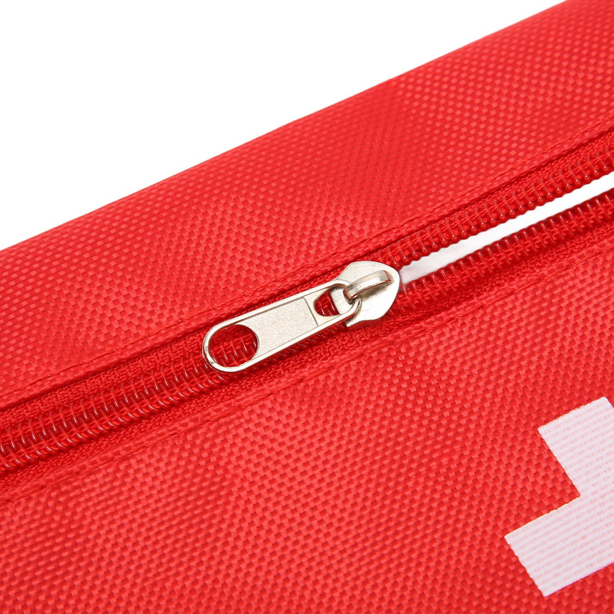 5Pcs/Set Potable Medicine Bag Empty Aid Case Rescue Pouch Waterproof Nylon Red for Home Outdoor Travel Small 20x14cm/7.87x5.51in