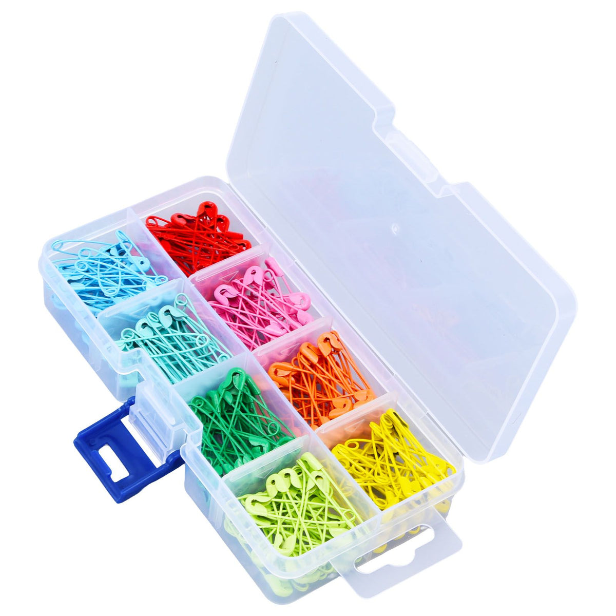 240Pcs Colorful Safety Pins 32mm Stainless Steel Safety Pins Mini DIY Sewing Quilting Tools
