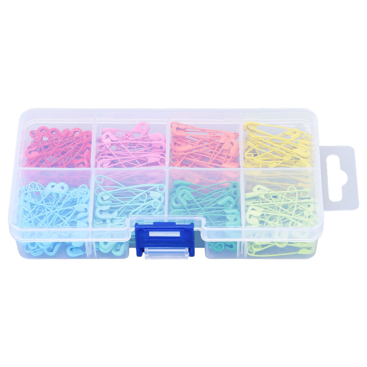 240Pcs Colorful Safety Pins 32mm Stainless Steel Safety Pins Mini DIY Sewing Quilting Tools