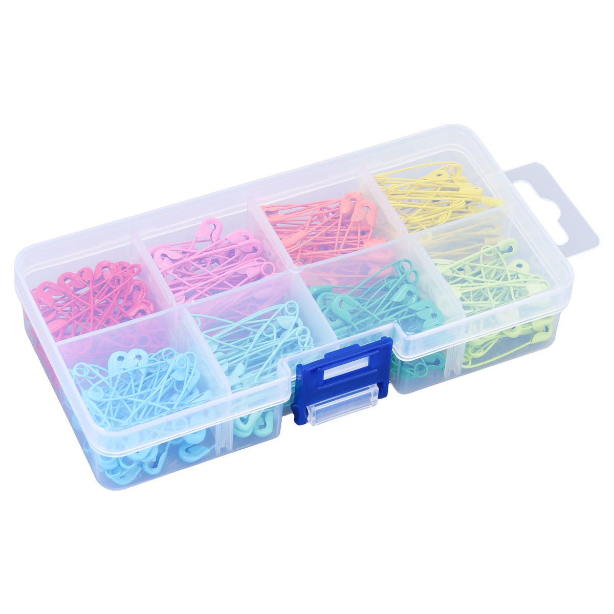 240Pcs Colorful Safety Pins 32mm Stainless Steel Safety Pins Mini DIY Sewing Quilting Tools