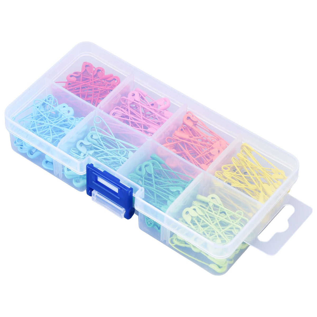 240Pcs Colorful Safety Pins 32mm Stainless Steel Safety Pins Mini DIY Sewing Quilting Tools