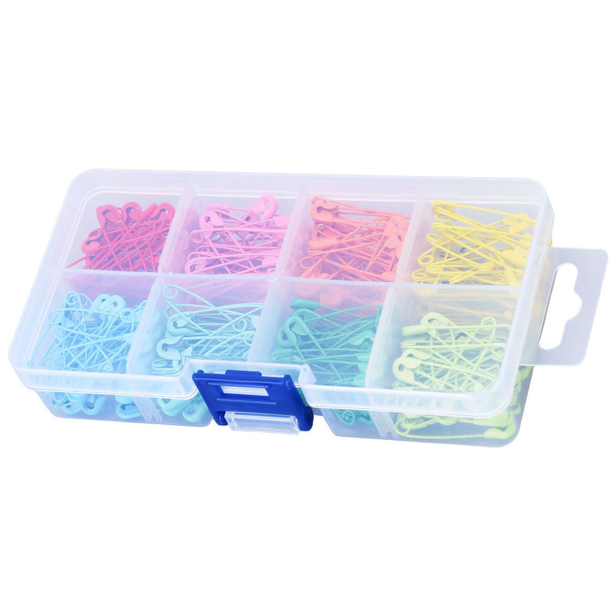 240Pcs Colorful Safety Pins 32mm Stainless Steel Safety Pins Mini DIY Sewing Quilting Tools