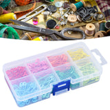 240Pcs Colorful Safety Pins 32mm Stainless Steel Safety Pins Mini DIY Sewing Quilting Tools