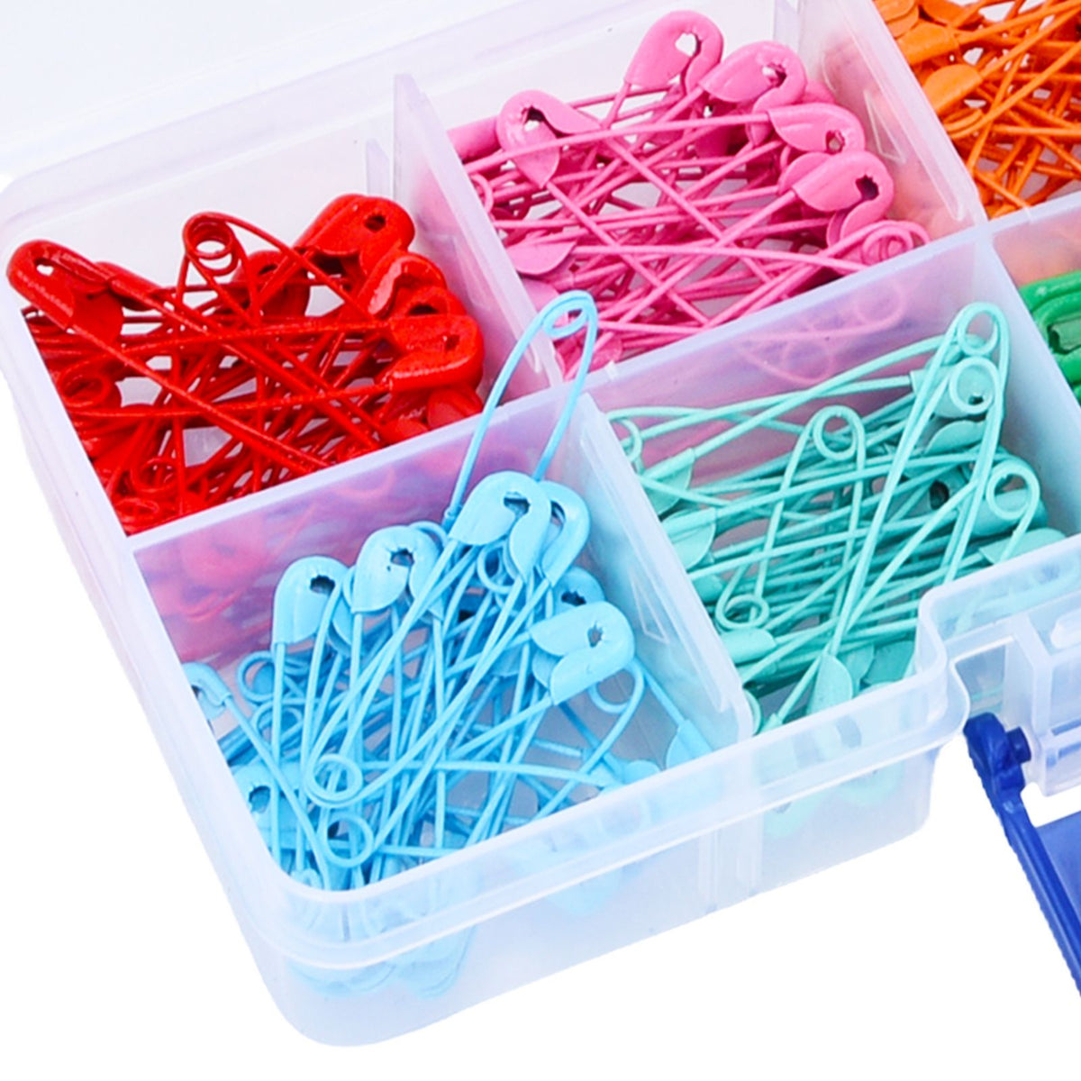 240Pcs Colorful Safety Pins 32mm Stainless Steel Safety Pins Mini DIY Sewing Quilting Tools