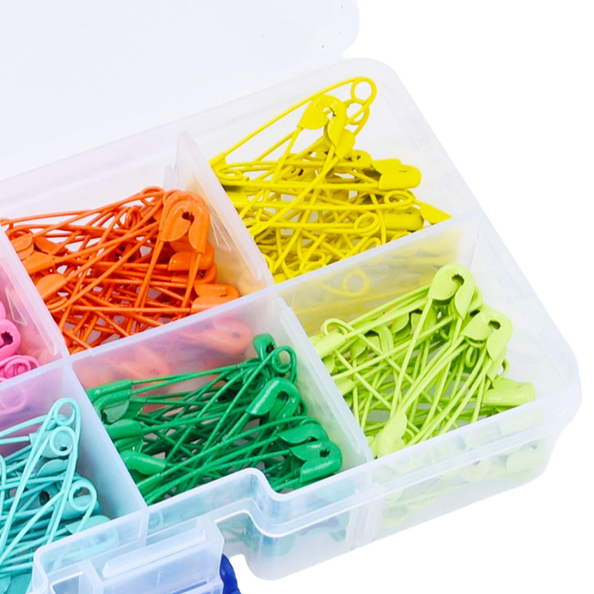 240Pcs Colorful Safety Pins 32mm Stainless Steel Safety Pins Mini DIY Sewing Quilting Tools