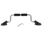 Kayak Roller Quick Easy Smart Two Adjustable Angles Kayak Canoe Assist Powerful Suction Cup Holder for Vehicles Silver