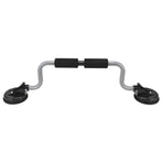Kayak Roller Quick Easy Smart Two Adjustable Angles Kayak Canoe Assist Powerful Suction Cup Holder for Vehicles Silver